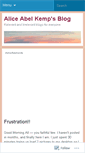 Mobile Screenshot of aliceakemp.com